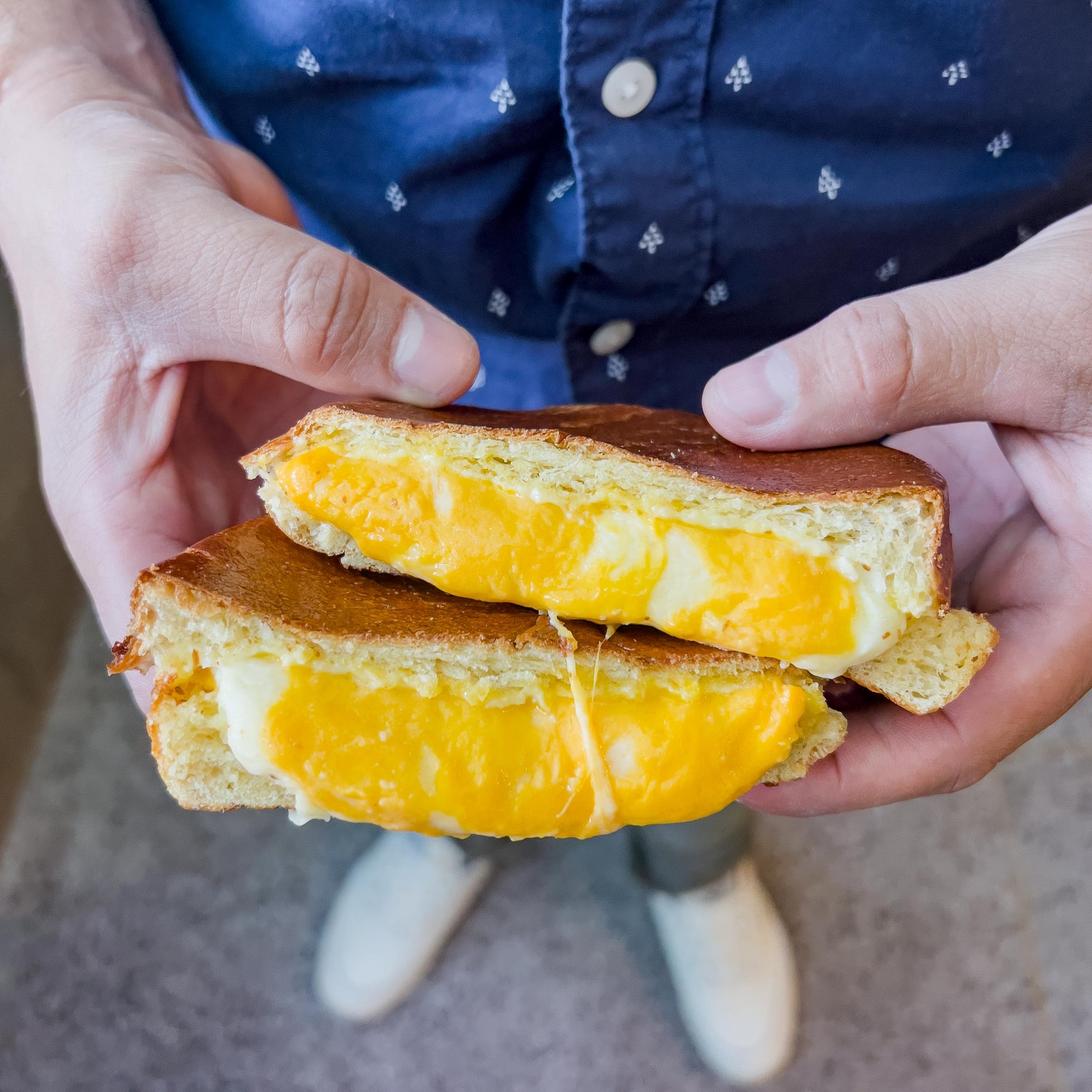 cheese apilado