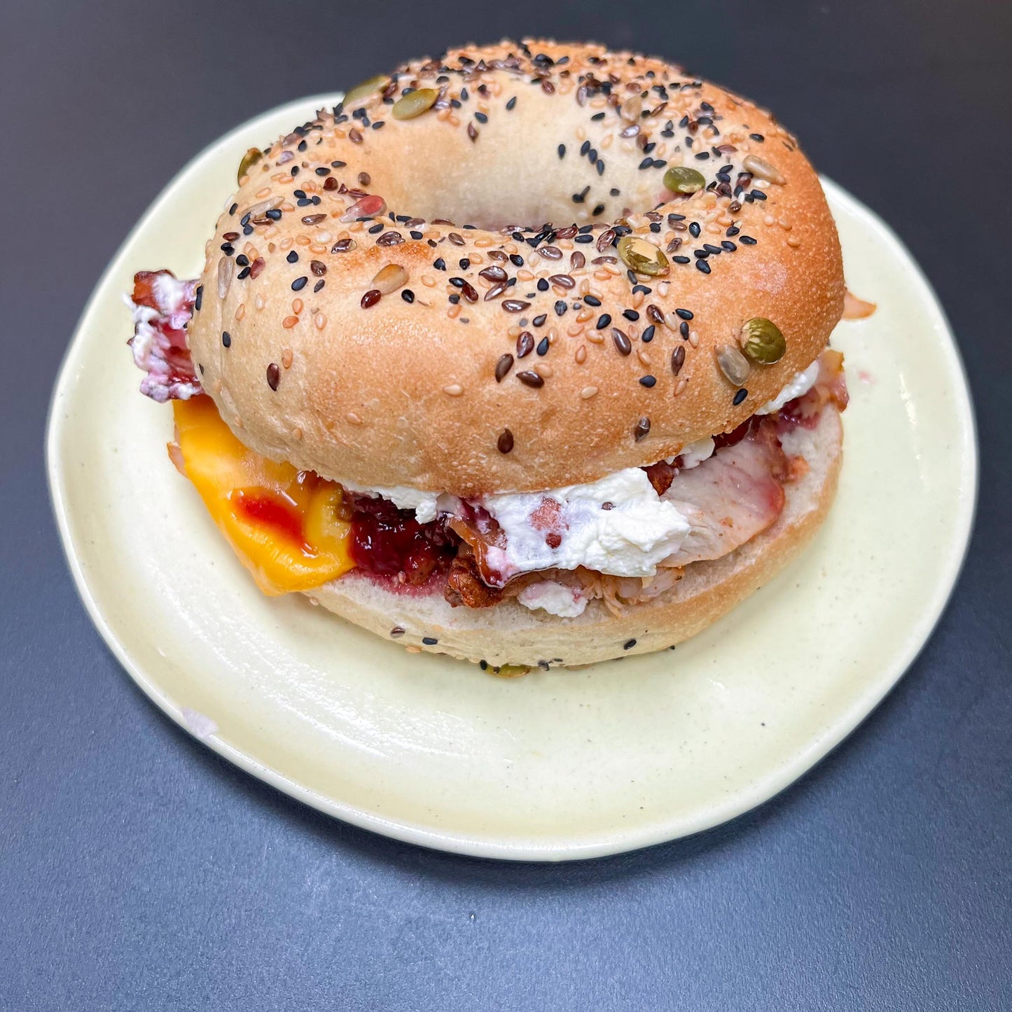 Bacon and Egg Bagel