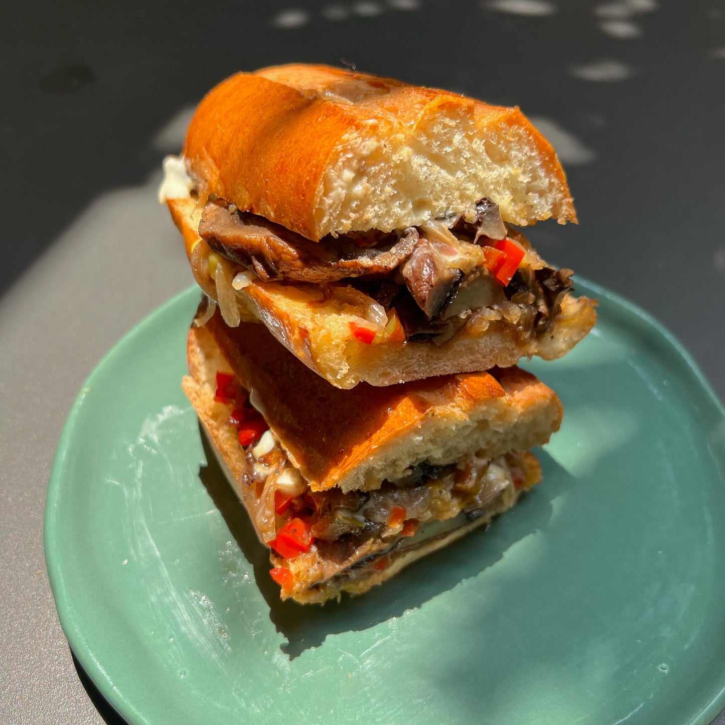 Veggie Philly Cheese